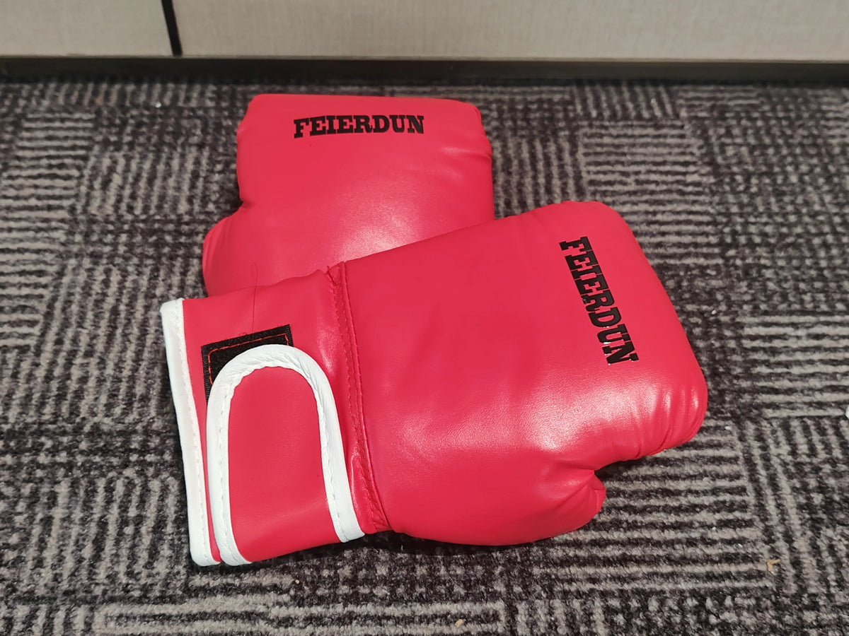 FEIERDUN Kids Punching Bag Set with Boxing Gloves