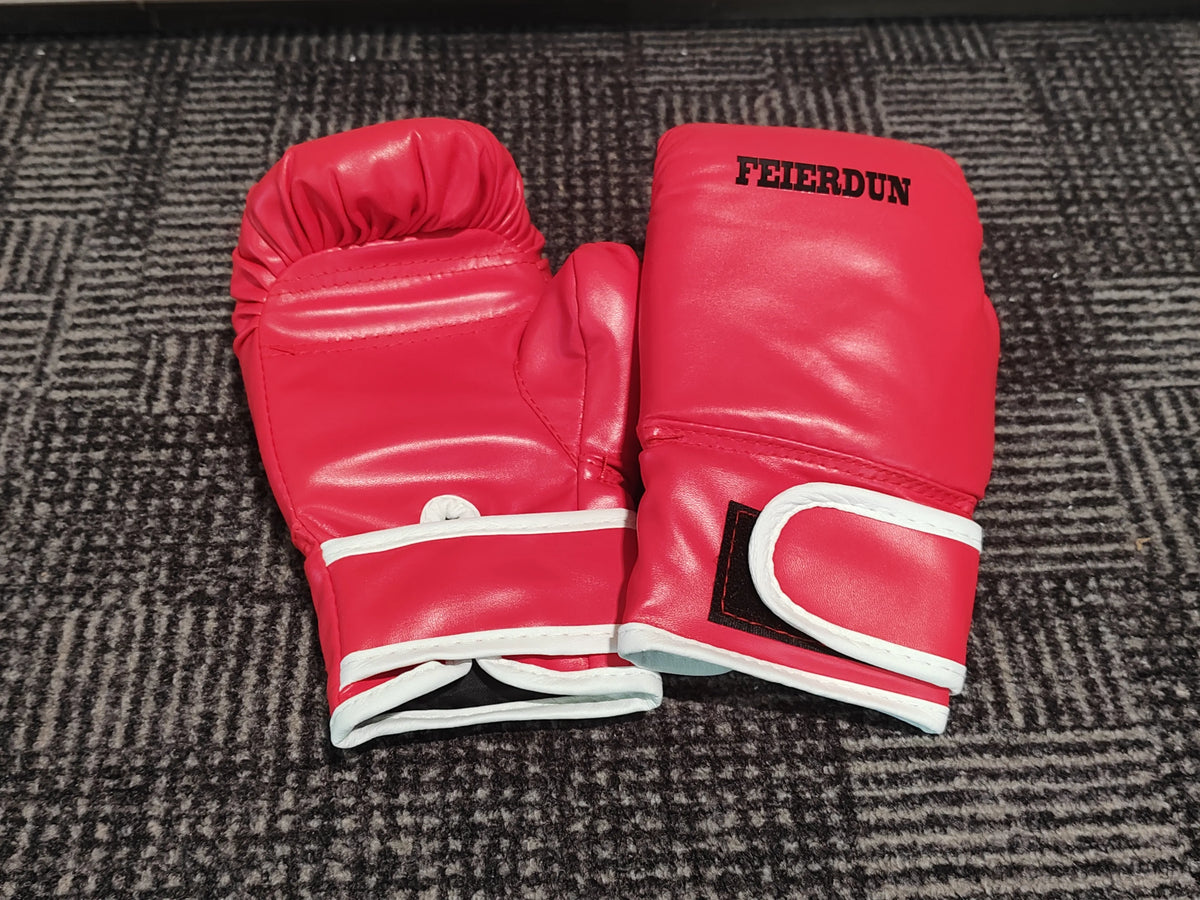 FEIERDUN Kids Punching Bag Set with Boxing Gloves